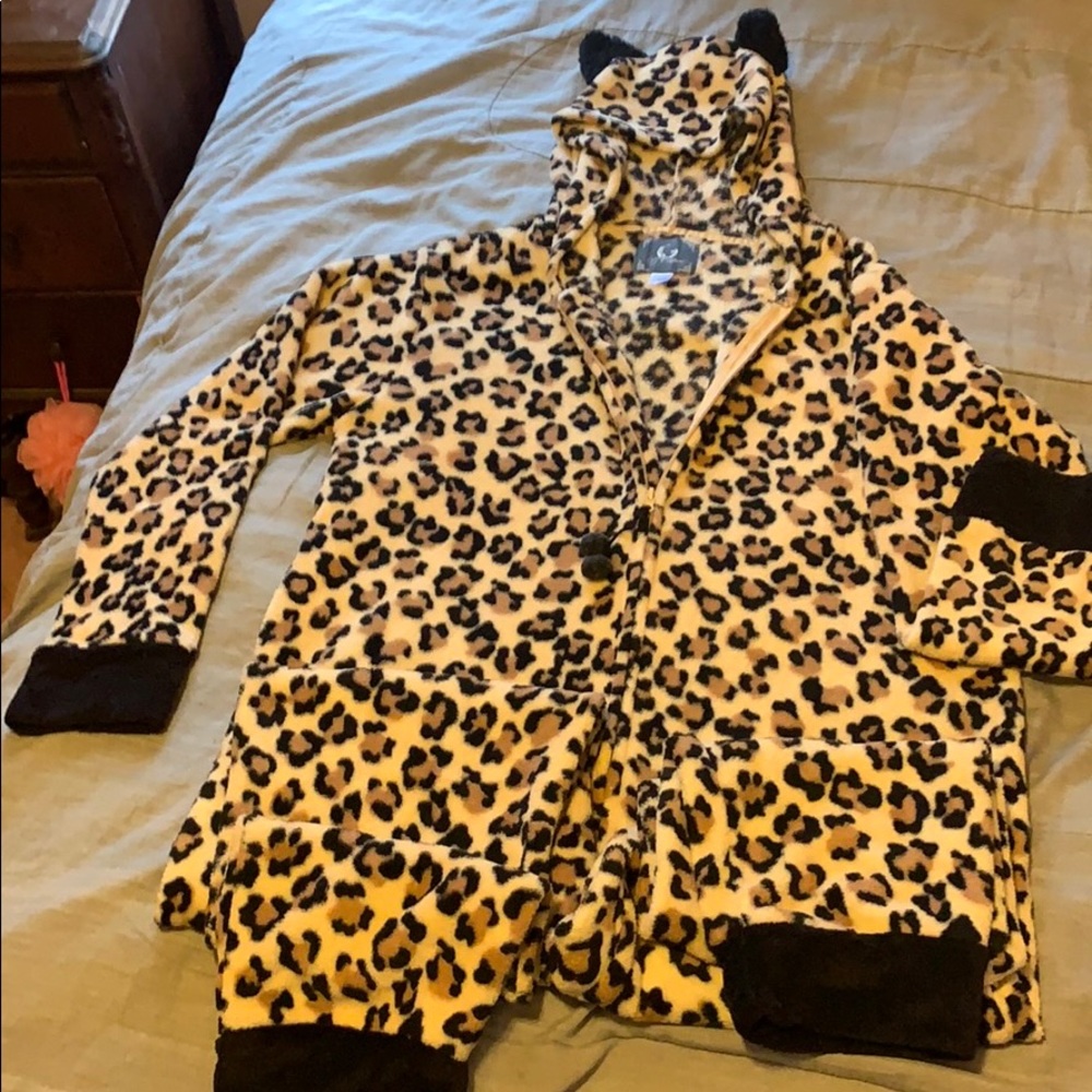 Cheetah onesie